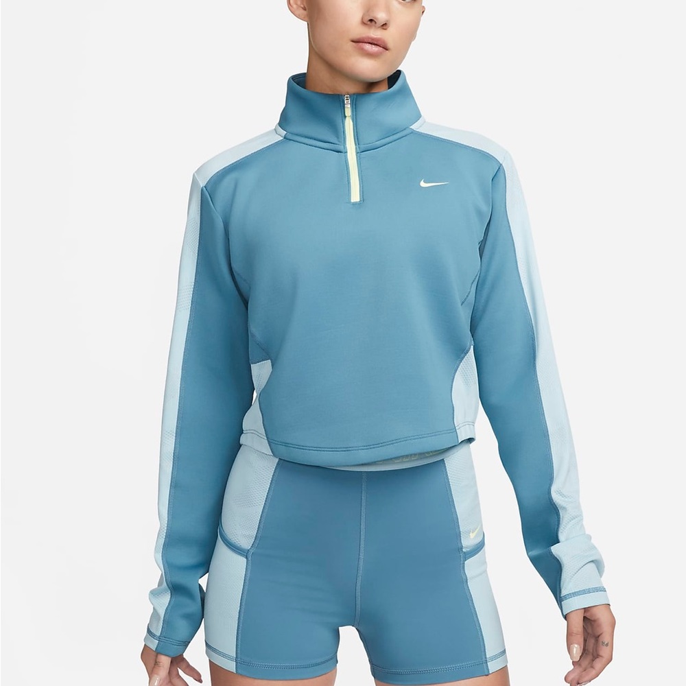 Nike Dri-Fit Women’s Long Sleeve Quarter Zip Training Top Size S NWOT